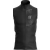Pánska vetruodolná vesta Compressport, HURRICANE WINDPROOF VEST M Čierna,Biela XL Pánska vetruodolná vesta Compressport, HURRICANE WINDPROOF VEST M Čierna,Biela XL
