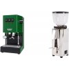 Gaggia New Classic E24 BC, green + ECM C-Manuale 54 Gaggia New Classic E24 BC, green + ECM C-Manuale 54