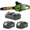Sada aku reťazová píla PCA42/2 s batériami 2×20V 4Ah a nabíjačkou 20/2 | SPCA42/2-20/4-20/2 Sada aku reťazová píla PCA42/2 s batériami 2×20V 4Ah a nabíjačkou 20/2 | SPCA42/2-20/4-20/2