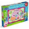 RAVENSBURGER Prasátko Peppa ve škole 2x24 dielov