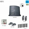 KEY 900KTU4324KSD TURBO S KIT pre posuvné brány do 400kg, 24V- KH KEY 900KTU4324KSD TURBO S KIT pre posuvné brány do 400kg, 24V- KH
