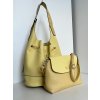 Žltá kabelka na rameno 2v1 F-530072-yellow Žltá kabelka na rameno 2v1 F-530072-yellow