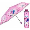 Perletti 15606 cool kids unicorn stars deštník skládací růžový