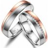 Nádherné snubní titanové prsteny TI-27 Nádherné snubní titanové prsteny TI-27
