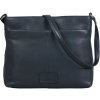 Burkely Soft Skylar sivobiela dámska bočná kožená kabelka crossbody