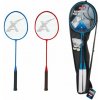 Teddies Sada badminton pálky 2ks + míček 2ks 65cm kov/plast v pouzdře Teddies Sada badminton pálky 2ks + míček 2ks 65cm kov/plast v pouzdře
