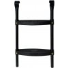 Inlea Schodíky k trampolínam s celkovým priemerom 180 - 250 cm BLACK