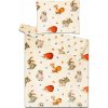SLEEPWELL Posteľné obliečky Zvieratká v lese Mikroplyš 1x70x90,1x140x200 cm - možnosť úpravy rozmeru SLEEPWELL Posteľné obliečky Zvieratká v lese Mikroplyš 1x70x90,1x140x200 cm - možnosť úpravy rozmeru