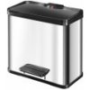 Hailo Öko duo Plus L triedič odpadu, nerez Hailo Öko duo Plus L triedič odpadu, nerez