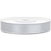PartyDeco STUHA saténová strieborná 2,5 cm / 25 m PartyDeco STUHA saténová strieborná 2,5 cm / 25 m