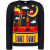 Santa Moon Frogies Dámsky sveter Christmas Santa Moon Frogies Dámsky sveter Christmas