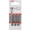 Skrutkovací bit Bosch Extra Hart PH1, L 49 mm, 3 ks - 2607001526 Skrutkovací bit Bosch Extra Hart PH1, L 49 mm, 3 ks - 2607001526