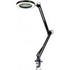 MG Repair Lamp LED stolná lampa s lupou 12W, čierna MG Repair Lamp LED stolná lampa s lupou 12W, čierna