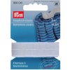 PRYM Guma s dierkami na gombíky, hladká, 18 mm, biela, 1 m PRYM Guma s dierkami na gombíky, hladká, 18 mm, biela, 1 m