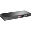 TL-SL1218MP - Prepínač 16x PoE+ 10/100Mbps, 2x Uplink 1 Gbps - TP-LINK TL-SL1218MP - Prepínač 16x PoE+ 10/100Mbps, 2x Uplink 1 Gbps - TP-LINK