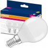 3x LED žiarovka P45 guľka E14 4,9W = 40W 470lm 6500K studená biela 200° VALUE CLASSIC Osram 3x LED žiarovka P45 guľka E14 4,9W = 40W 470lm 6500K studená biela 200° VALUE CLASSIC Osram