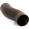Evromat Odskok pre odkvapový zvod 80 mm pozink lak RAL 8017 hnedý