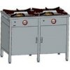 Plynový gastronomický sporák 2-hořákový, 1150x600x850 mm se skřínkou, 2x7 kW | EGAZ, TG-214.IV Plynový gastronomický sporák 2-hořákový, 1150x600x850 mm se skřínkou, 2x7 kW | EGAZ, TG-214.IV