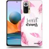 Picasee silikónový čierny obal pre Xiaomi Redmi Note 10 Pro - Sladké sny Picasee silikónový čierny obal pre Xiaomi Redmi Note 10 Pro - Sladké sny