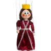 Drevená marioneta Kráľovná, 20 cm Drevená marioneta Kráľovná, 20 cm