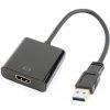 Gembird A-USB3-HDMI-02 USB grafický adaptér 1920 x 1080 px Čierna Gembird A-USB3-HDMI-02 USB grafický adaptér 1920 x 1080 px Čierna