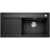 Blanco Zenar XL 6 S-F DampfgarPlus Pravý s excentrom, s drevenou doskou, s 2 nerezovými miskami - čierna Blanco Zenar XL 6 S-F DampfgarPlus Pravý s excentrom, s drevenou doskou, s 2 nerezovými miskami - čierna