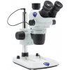 Optika Zoom-stereomikroskop SZO-4, trinokulárny, 6,7×–45×, stĺpový statív, dopadajúce a prechádzajúce svetlo Optika Zoom-stereomikroskop SZO-4, trinokulárny, 6,7×–45×, stĺpový statív, dopadajúce a prechádzajúce svetlo
