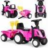 Multistore Traktor ružové Multistore Traktor ružové