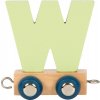 small foot malá pätka Polárna vlaková abeceda písmeno W small foot malá pätka Polárna vlaková abeceda písmeno W