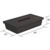 GOLLINUCCI Box na papierové vreckovky antracit 10900302