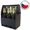 Drevený nosič na pivo s otváračom fliaš, 23,5 x 30 x 15,5 cm Drevený nosič na pivo s otváračom fliaš, 23,5 x 30 x 15,5 cm
