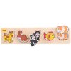Bigjigs Baby Drevené vkladacie puzzle domáce zvieratá Bigjigs Baby Drevené vkladacie puzzle domáce zvieratá