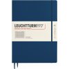 Leuchtturm 1917 Zápisník v tvrdej väzbe štvorčekový A4+ 235 listov 100 g/m² tmavomodrý