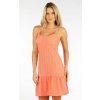 Litex Dámske šaty na ramienka 5F008 lososová S Litex Dámske šaty na ramienka 5F008 lososová S