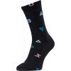 SILVINI Dogana ponožky, black/turquoise 34-35 SILVINI Dogana ponožky, black/turquoise 34-35