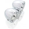 CUSTOMACCES Svetlo CUSTOMACCES TWIN FD0002J inox 90 MM PRIEMER 3 1/2