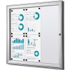 Jansen Display Informačná vitrína Economy 6 x A4 741 x 696 mm