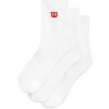 Wilson Quarter Top Sock 3P Biely Wilson Quarter Top Sock 3P Biely