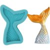 Silikónová forma chvost morská panna 8cm - Cakesicq