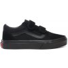 VANS YOUTH OLD SKOOL V SHOES (8-14 roků), blk/blk - 60 VANS YOUTH OLD SKOOL V SHOES (8-14 roků), blk/blk - 60