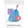 SIMPLEHUMAN – Vrecká na odpadky 16-18L, 20 ks – Modré SIMPLEHUMAN – Vrecká na odpadky 16-18L, 20 ks – Modré