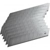 KesTek Odlamovacie čepele SK5 18 mm strieborné, 10 ks 40059KT KesTek Odlamovacie čepele SK5 18 mm strieborné, 10 ks 40059KT
