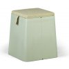 Plastový taburet s vankúšikom BILLY, zelený Plastový taburet s vankúšikom BILLY, zelený