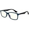 GLASSA Blue Light Blocking Glasses PCG 012, +1.00 dio, modro čierne