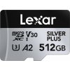 Lexar microSDXC Professional Silver Plus 512 GB LMSSIPL512G-BNANG