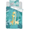 Bambusové obliečky do postieľky Žirafy Tyrkys 100x135/40x60 Bambusové obliečky do postieľky Žirafy Tyrkys 100x135/40x60