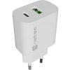 Univerzální nabíječka Natec RIBERA 20 W 1X USB-A + 1X USB-C, bílá NUC-2396 Univerzální nabíječka Natec RIBERA 20 W 1X USB-A + 1X USB-C, bílá NUC-2396