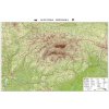 Slovensko všeobecnozemepisná mapa 1: 400 000 lamino+ lišta BB Kart Slovensko všeobecnozemepisná mapa 1: 400 000 lamino+ lišta BB Kart