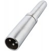Bespeco AD85 Jack-XLR redukcia Bespeco AD85 Jack-XLR redukcia