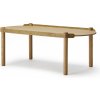 Cooee Design Stolík Woody Table, oválny – dub Cooee Design Stolík Woody Table, oválny – dub